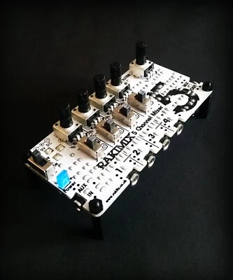 5 Channel Mixer DIY synth soldering kit Rakimix by Rakit - Image 1 of 4
