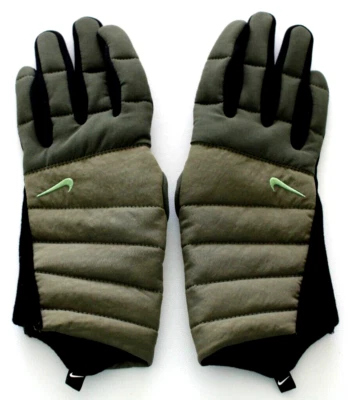 Guantes acolchados Nike Therma-Fit para mujer medianos medianos oliva/negro/caimán Foto 1 de 3