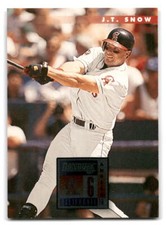J.T. Snow 1996 Donruss #507 California Angels BASEBALL