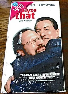 Analyze That (VHS, 2003) Billy Crystal Robert De Niro - Picture 1 of 5