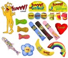 Yeowww! 100% Organic Catnip Filled Cat Toys Fish Rainbow Cigar Banana Stinkies
