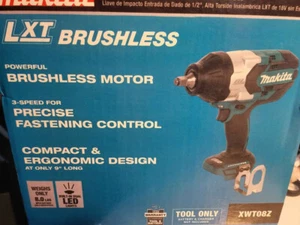 Makita XWT08Z 18-Volt 1/2-Inch LXT Lit-Ion Cordless Impact Wrench - TOOL ONLY - Picture 1 of 1