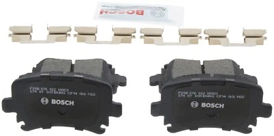 Pastillas de freno traseras de cerámica QuietCast 2006 2007 para Audi A6 Quattro Bosch 2005-2011 Foto 1 de 4