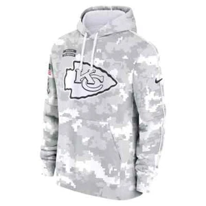 KANSAS CITY CHIEFS NIKE Arctic Camo 2024 Salute to Service Hoodie HERREN XL - Bild 1 von 10