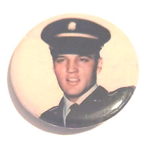 Vintage Elvis presley pinback button badge pin