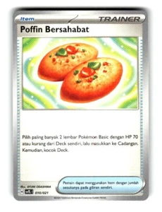 Pokemon Terastal Tactics Deck Friendly Poffin 010/021 - Picture 1 of 4
