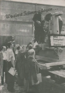 Wo einst Trümmer lagen... VEB Modul Karl-Marx-Stadt 1956 DDR  Gunther Wendekamm - Imagen 1 de 1