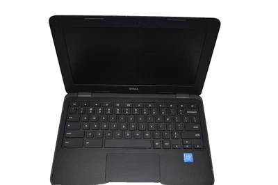 Dell Chromebook 3181 11.6" 1.6GHz N3060 4GB RAM 32GB SSD Chrome OS Grade B No AC - Image 1 of 4