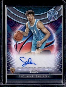 2024-25 Topps Chrome Tidjane Salaün Topps Certified Auto - Picture 1 of 2