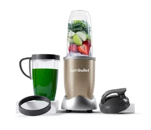 NUTRIBULLET PRO 32OZ. BATIDORA PERSONAL 900W, CHAMPAGNE - Imagen 1 de 10