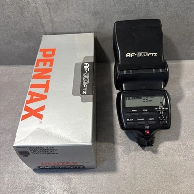 Pentax AF 500 FTZ Blitzgerät 30367 mit OVP - Getestet - Image 1 of 4