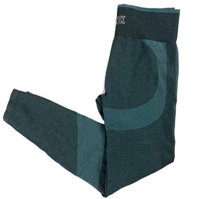 Victoria's Secret PINK Seamless High-Rise Green Leggings - Image 1 of 4