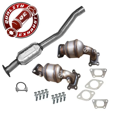 Convertidor catalítico GMC Terrain 3,0 L 2010-2011 - delantero y trasero / 3 piezas Foto 1 de 4