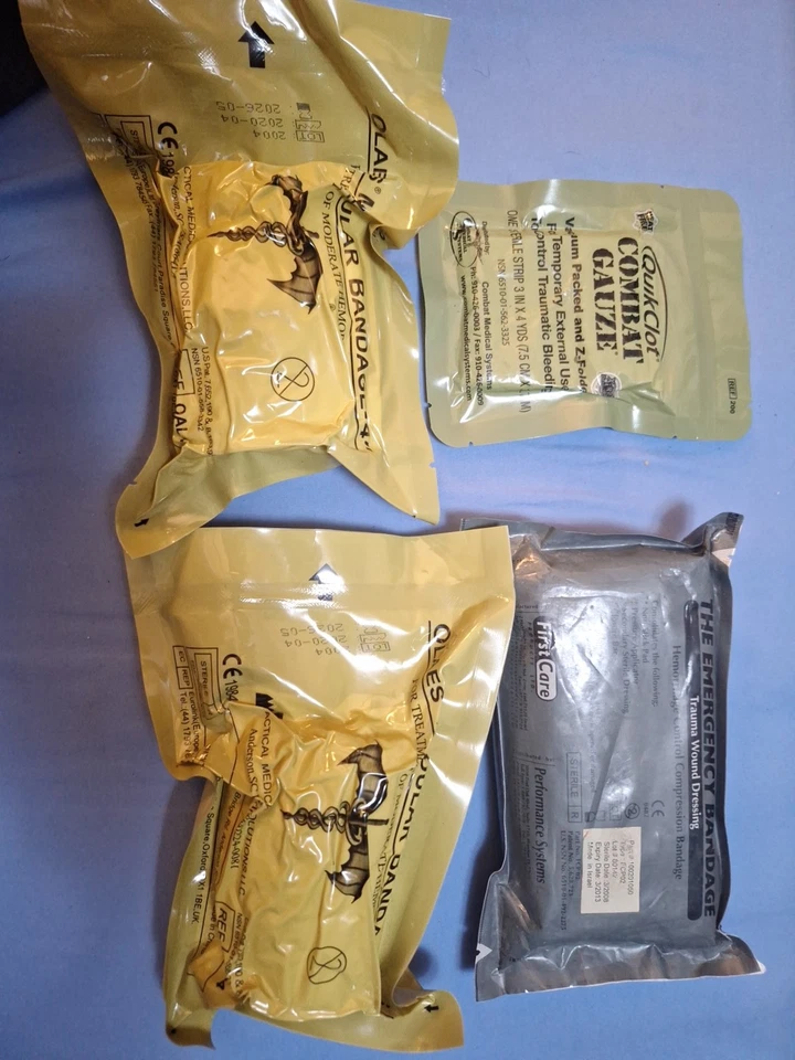 Emergency Trauma Bandages 4" & 6" - Image 1 of 1