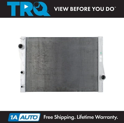TRQ Radiator Fits 2009-2013 BMW X5 2008-2014 X6 — 第 1/4 张图片