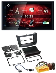 JVC DAB USB Bluetooth 2DIN MP3 Autoradio für Mazda 3 (2009-2013) - Bild 1 von 6