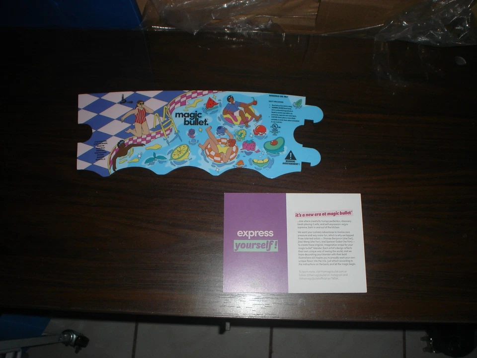 Artist Wrap For Magic Bullet 11 Piece Set Blender & Mixer - Image 1 of 1