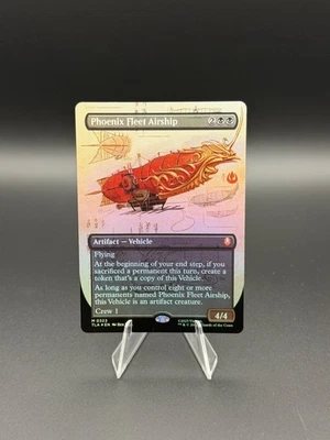 Phoenix Fleet Airship (Borderless Foil) 0323 TLA - MTG - NM - Image 1 of 2