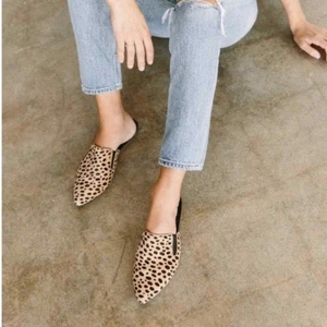JENNI KAYNE Pony Kalbshaar Gepard Leopard Pantolette 37 / 7 - Bild 1 von 7