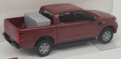 Busch NEW HO 1/87 Scale Ford Ranger Crew Cab Pick-Up Truck with Tool Box - Image 1 of 3
