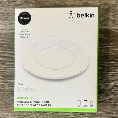 NIB Belkin Boost Up Wireless Charging Pad 7.5w - iPhone X, 8 Plus & 8 - Image 1 of 4