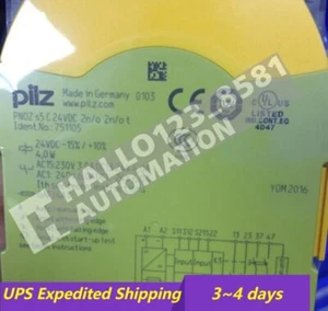 Pilz 751105 PNOZ s5 C 24VDC 2n/o 2n/o t Safety Relay NEW - Picture 1 of 1