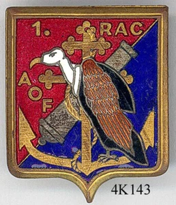 4K143 - ARTILLERIE -  1er R.A.C. - Imagen 1 de 2