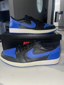 Size 11 x Nike Air Jordan 1 Retro Low OG Royal 2015 (705329-004) - Picture 1 of 7