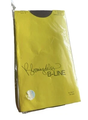 Bloomingdale's B-line Sheer Pantyhose Size B Damsen Purple Plum Sealed Vintage - Image 1 of 2