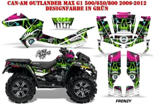 KIT GRÁFICO AMR ATV DECOR CAN-AM OUTLANDER G1 MAX/XMR FRENZY - ALMACÉN - Imagen 1 de 3