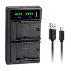 Kastar Battery LCD Charger for Nikon D5100 D5200 D5300 D3100 D3200 D3300 P7000