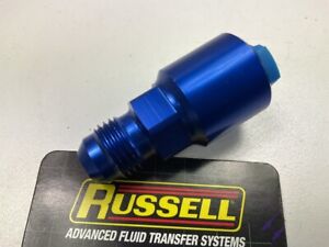 Russell 640850 -6 AN Male To 3/8in SAE Quick-disconnect Female Fitting