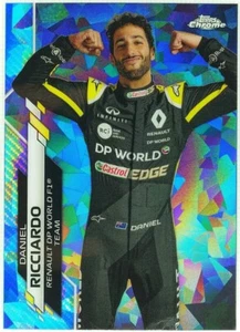 2020 Topps Chrome Sapphire Edition Formula 1 F1 Daniel Ricciardo #9 RC - Picture 1 of 2