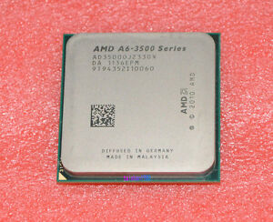 AMD  A6-Series A6-3500 2.1GHZ Socket FM1 GPU With Radeon AD3500OJZ33GX CPU