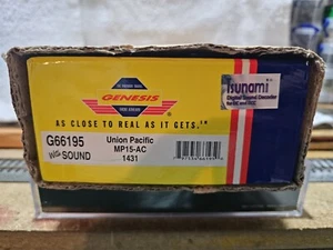 ATHEARN G 66195 MP15AC WITH TSUNAMI SOUND UP UNION PACIFIC ROAD NUMBER UPY 1431 - Picture 1 of 12