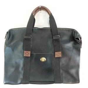 Vintage Large Weekender Tote XL PVC Logo Travel Purse ROBERTA DE CAMERINO Bag - Picture 1 of 17