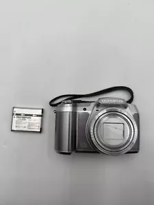 Olympus Stylus SZ-16 16MP HD Digital Camera Silver From Tested Works Great - Picture 1 of 12