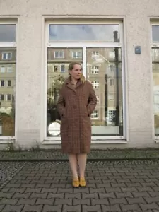 VEB Treffmodelle BERLIN Damenmantel Wintermantel TrueVINTAGE 70s women's coat - Bild 1 von 10