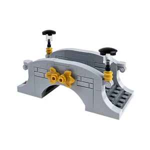 NEW - Foot Bridge - Brick City - Minfig Park - Architecture - Building Set - Picture 1 of 5