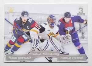 2018-19 KHL CORONA 3 Stars #14 S.Mozyakin Vasily Koshechkin Nikolai Kulemin