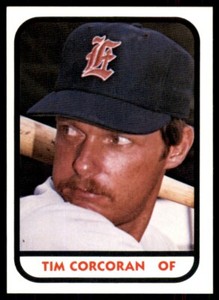 1981 TCMA Minor League Tim Corcoran Evansville Triplets #18