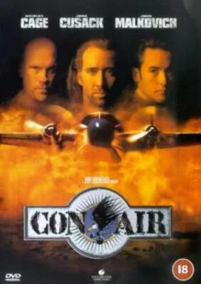 Con Air DVD (1998) Nicolas Cage, West (DIR) cert 18 Expertly Refurbished Product - Image 1 of 2