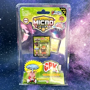 World's Smallest Pop Culture Micro Figures- GPK Garbage Pail Kids NEW WAVE DAVE - Picture 1 of 9