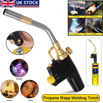 Gas Torch Mapp Gas Blow Torch Map Propane Gas Solderding Brazing Plumbers Tool