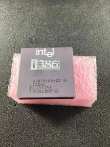A80386DX-25 - INTEL - Microprocessor, 132-pin ceramic PGA - Foto 1 di 1
