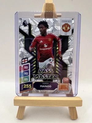 PANINI ADRENALYN XL PLUS 2025 Kobbie Mainoo PURPLE PASS MASTER  #259 MINT - Image 1 of 4