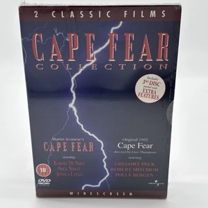 SEALED NEW Cape Fear Box Set [1961 and 1991] [DVD] [1962] DVD REGION CODE 2 & 4 - Picture 1 of 3