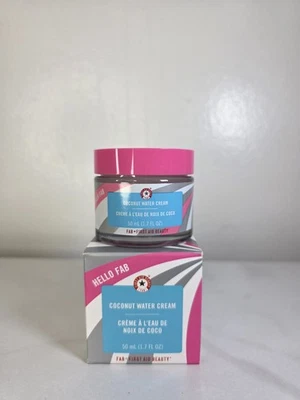 NUEVO First Aid Beauty Hello FAB Crema de Agua de Coco 1.7 fl oz Nuevo en Caja Hidratación Facial Foto 1 de 2