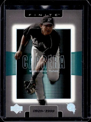Cubierta superior finita Miguel Cabrera 2003 #/1999 Foto 1 de 2