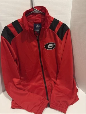 G III Sports By Carl Banks UGA University of Georgia Bulldogs Jacket Red L (U42) - Image 1 of 4